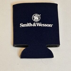 2 Smith & Wesson Beer Drink Koozy Coozie Blue New